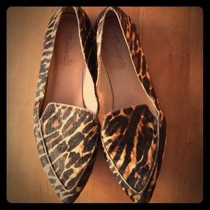 Madewel leopard print loafers